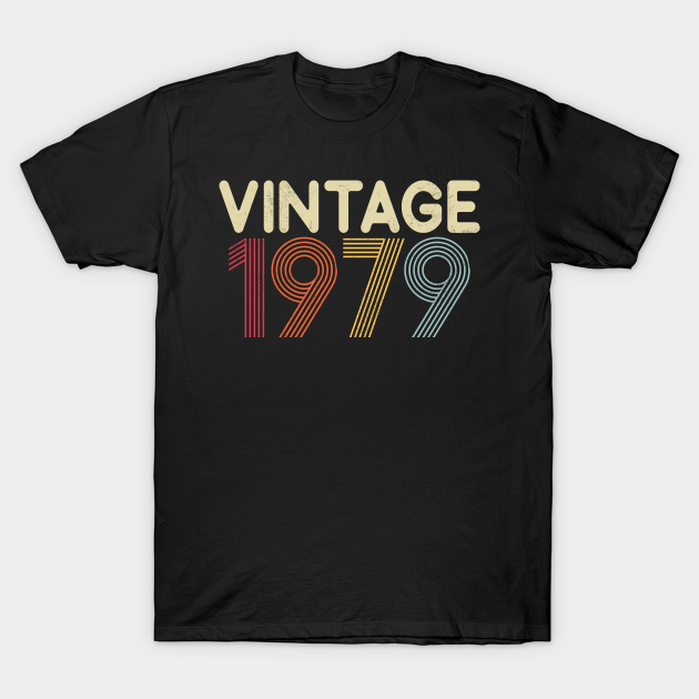made in 1979 t shirt